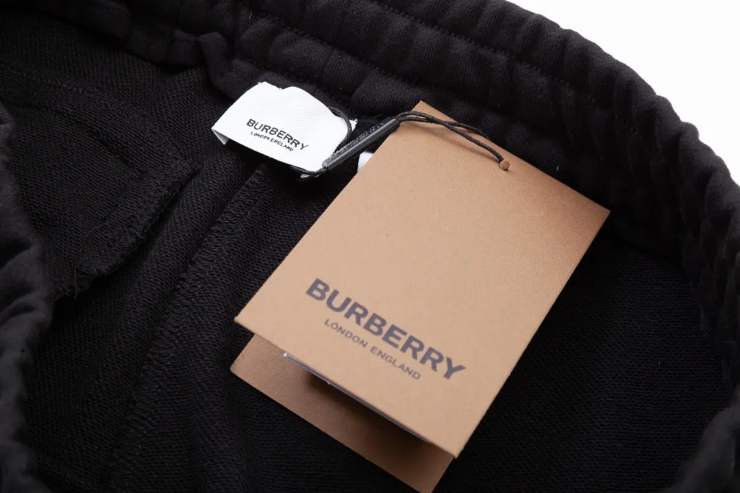 BURBERRY Lo GO 、 Quality 、 、 Breathable Same Style ：Black Sizes： XS Ｓ Ｍ L